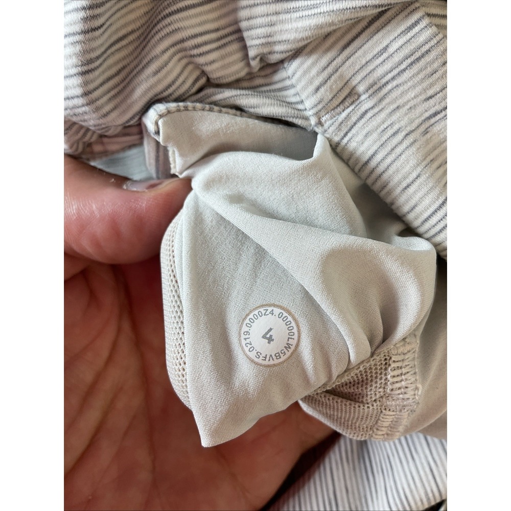 Lululemon On The Fly Pant Grey size 4 casual pockets jersey knit women - Picture 6 of 10